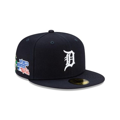Detroit Tigers Gorra | New Era MLB State Flower 59fifty Fitted Cap Mexico - Azules
